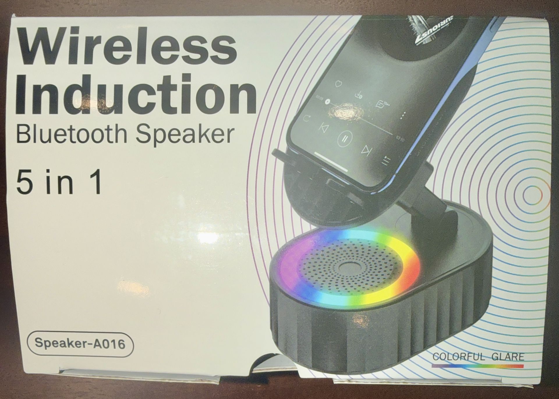 ** WIRELESS INDUCTION BLUETOOTH SPEAKER **