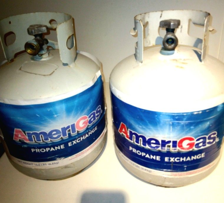 Two 20lb Propane Tanks