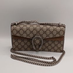 Gucci Dionysus GG Small Shoulder Bag Crossbody Monogram P2