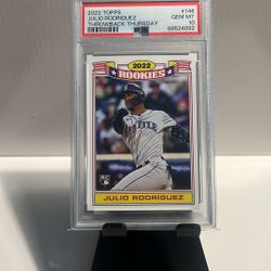 Baseball Card -Julio Rodriguez 