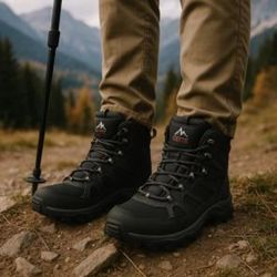 NORTIV 8 Men’s Waterproof Steel Toe Work Boots Size 11