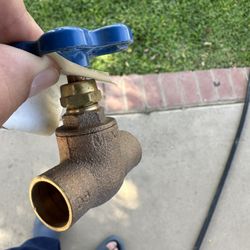 New! Stop Valve 1/2” Solder Connection 