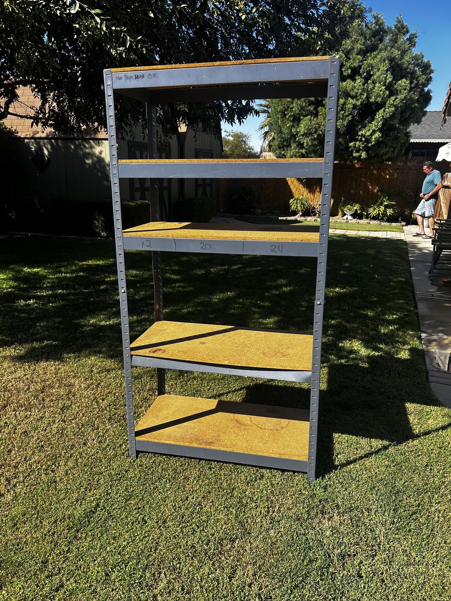 6 Foot Utility Shelf