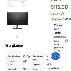 HP Gaming Monitor *OR BEST OFFER*