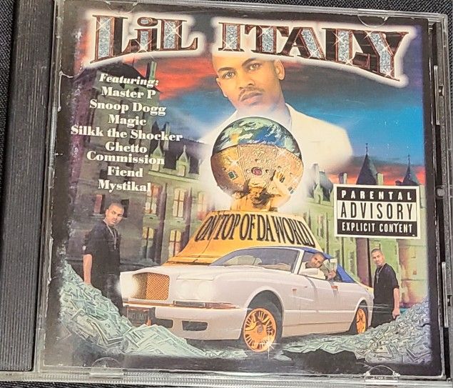 Lil Italy On Top Of Da World CD No Limit Master P Rare HTF OOP
