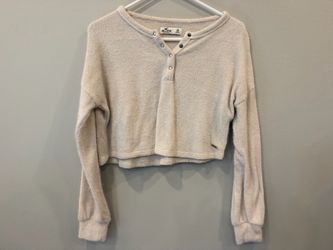Hollister xs crop long sleeve
