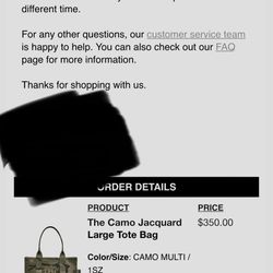 Mark Jacob Tote Bag 