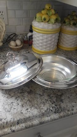 Servin plate silver plated