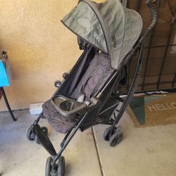 3Dlite Convenience Stroller, Green – Lightweight Stroller with Aluminum Frame, Large Seat Area, 4 Position Recline, Extra Large Storage Basket – Infan