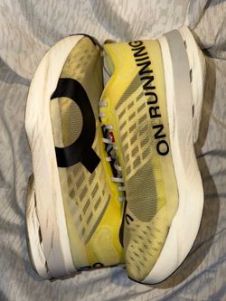 Men’s On Running Shoes. On Cloudboom Strike running shoes size 12