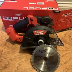 Milwaukee M18 FUEL 18-Volt Brushless Metal Cutting 5-3/8 in. Circular Saw (Tool-Only)
