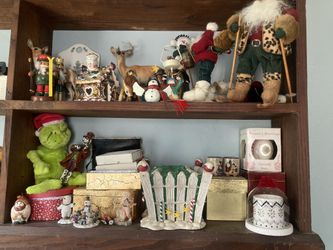 Vintage and Modern Christmas Figurines Decor $5-20