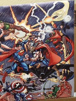 Superhero art