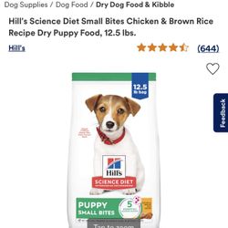 Brand New Bag 12.5 Dog Food Hills Science Diet