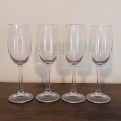 Set Of Four Port Wine Glasses