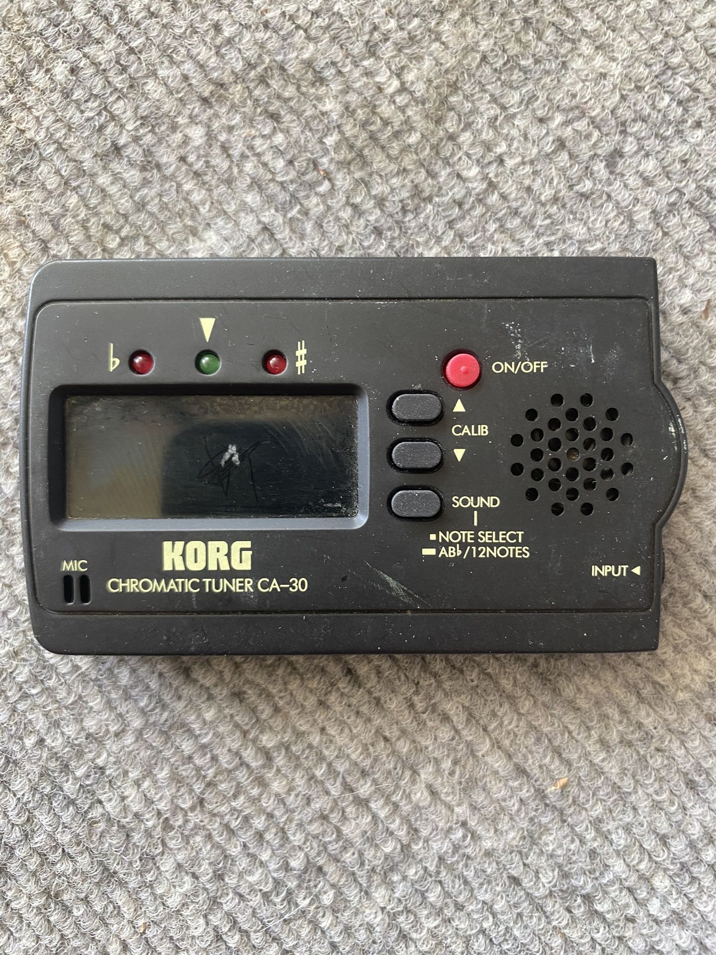 Korg Chromatic Tuner CA30