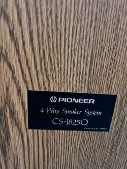 Vintage pioneer tower speakers