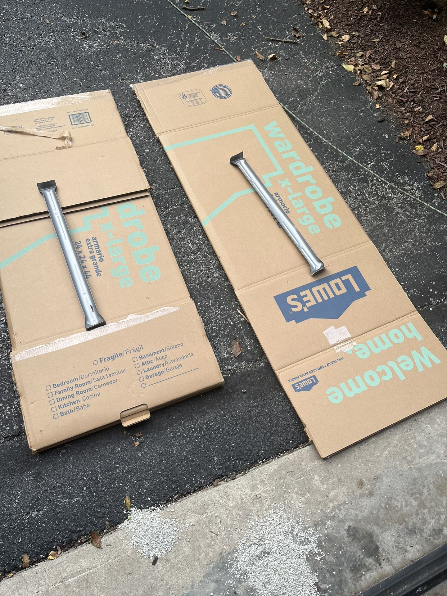 Moving Boxes For Wardrobe (2 Boxes)