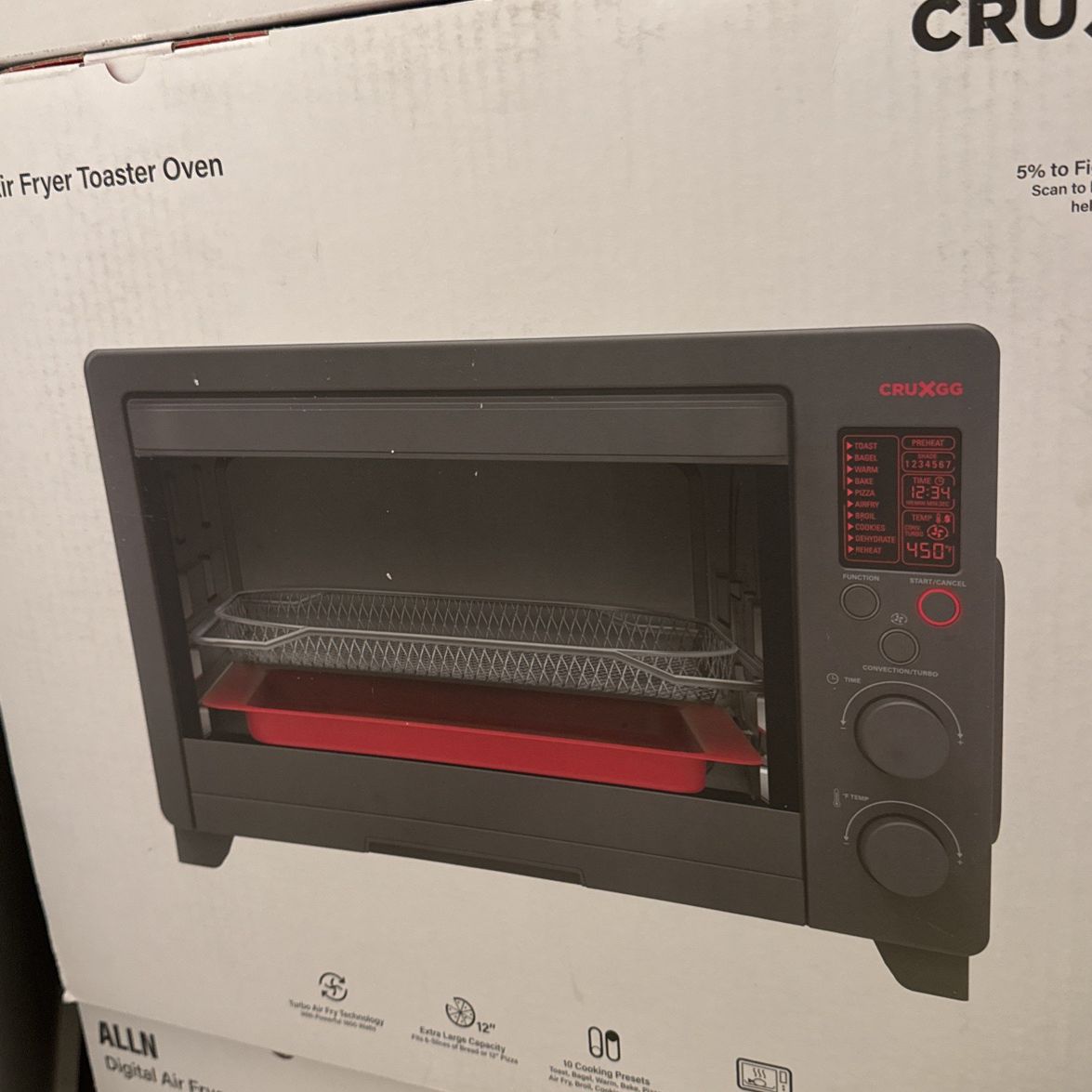 Digital Air fryer Toaster Oven