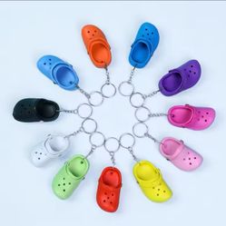 Mini Croc Shoes Key Ring 2 For $6