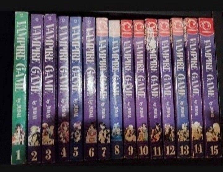 Vampire Game English Manga Volumes 1-15