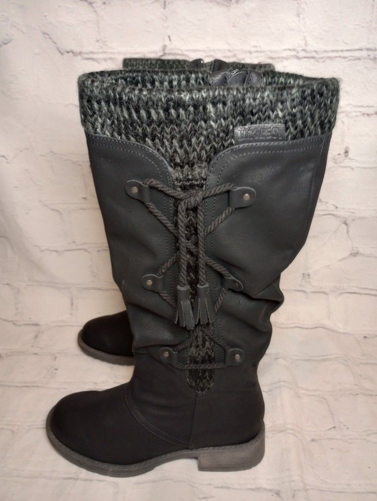 MUK LUKS Women's Lukees Bianca Beverly Boots Size