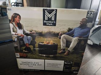 Members Mark 22" Smokeless wood fire pit