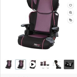 Baby Trend PROtect Folding High Back Booster Car Seat $60