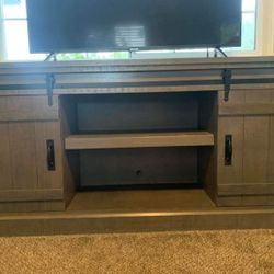 65 Inch Tan TV Stand