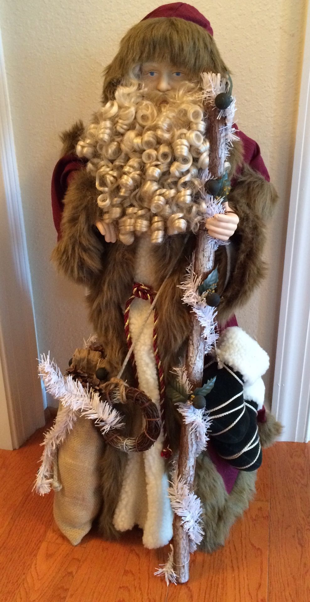Traditions 34" Woodland Santa with box