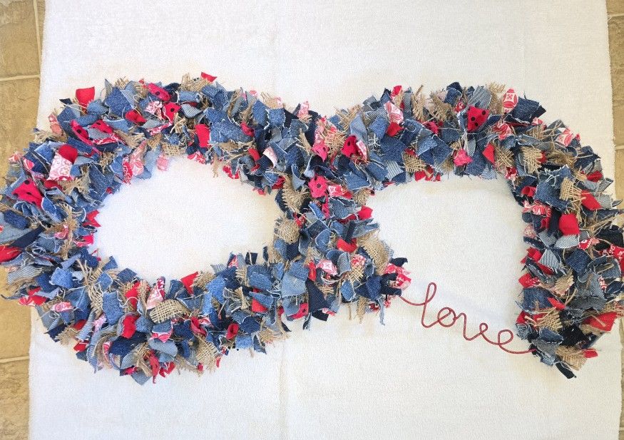 Infinity Love Wreathe Handmade By Me