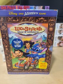Disney dvd adventure game lilo & stitches island of adventures
