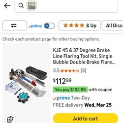 Brake Line Flaring Tool Kit