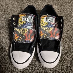 Converse "Chucks" - Black, Butterfly Wings