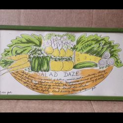 Salad Daze" by Pati Redding, Dated 1964