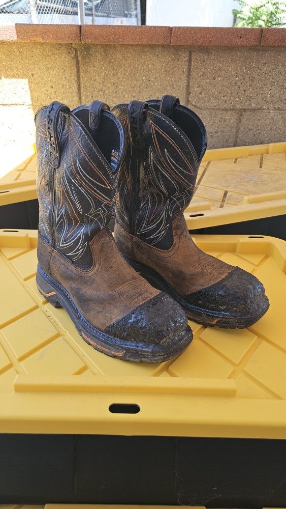 Size 12 EE Ariat Work Boots Composite Toe