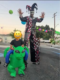 Kids Inflatable Alien Costume