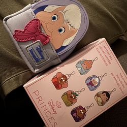 Loungefly cinderella 75th anniversary mini mystery bag charm