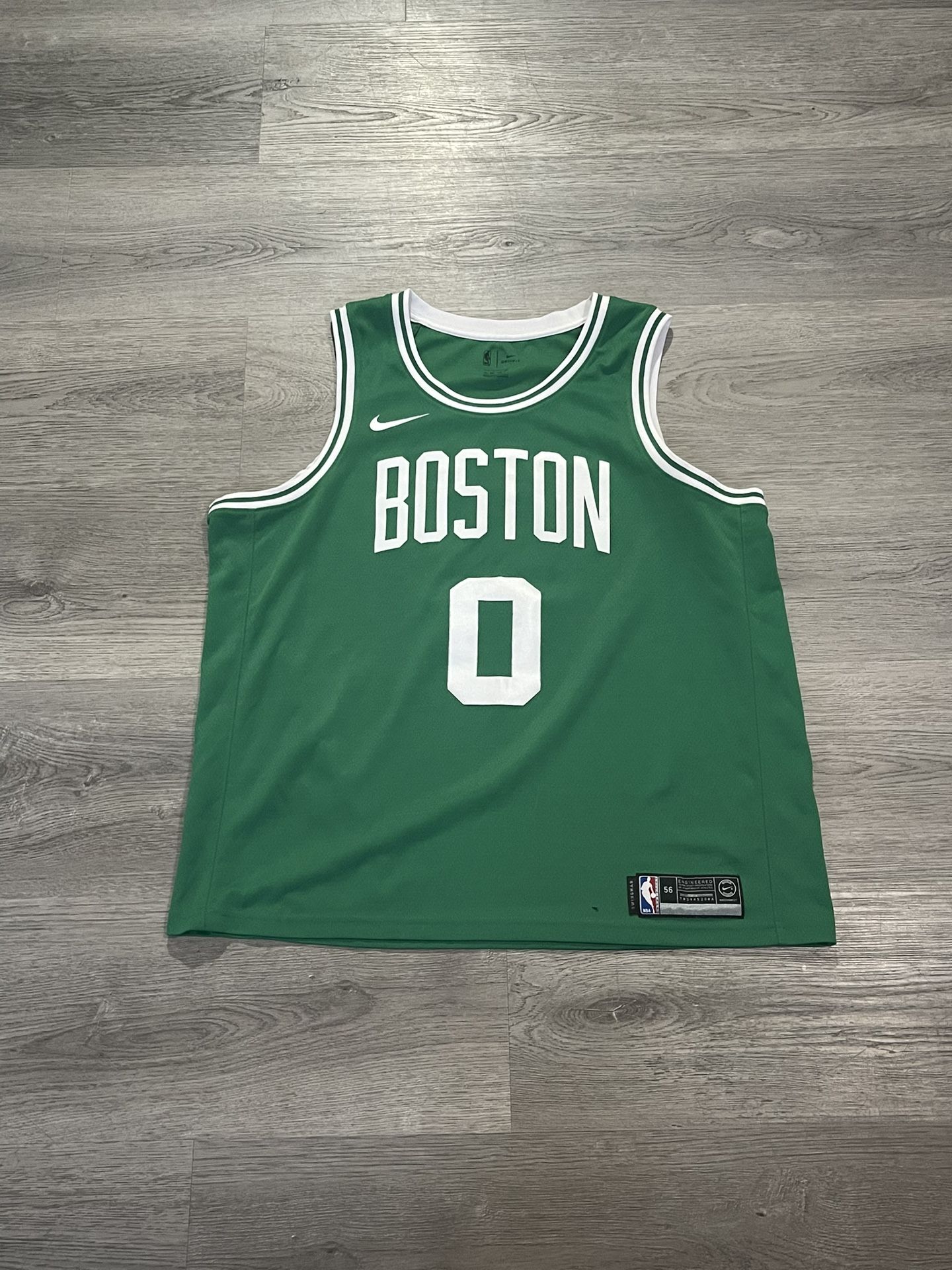 Boston Celtics Jayson Tatum Green/ White Jersey