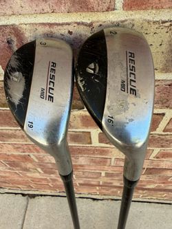 Taylor Made Set of 2 Rescue Mid Hybrids 16 & 19-Degrees