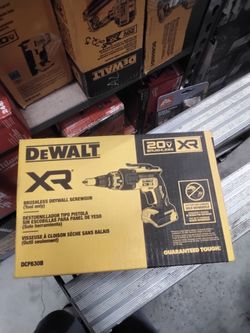 DEWALT XR 20V DRYWALL SCREWGUN
