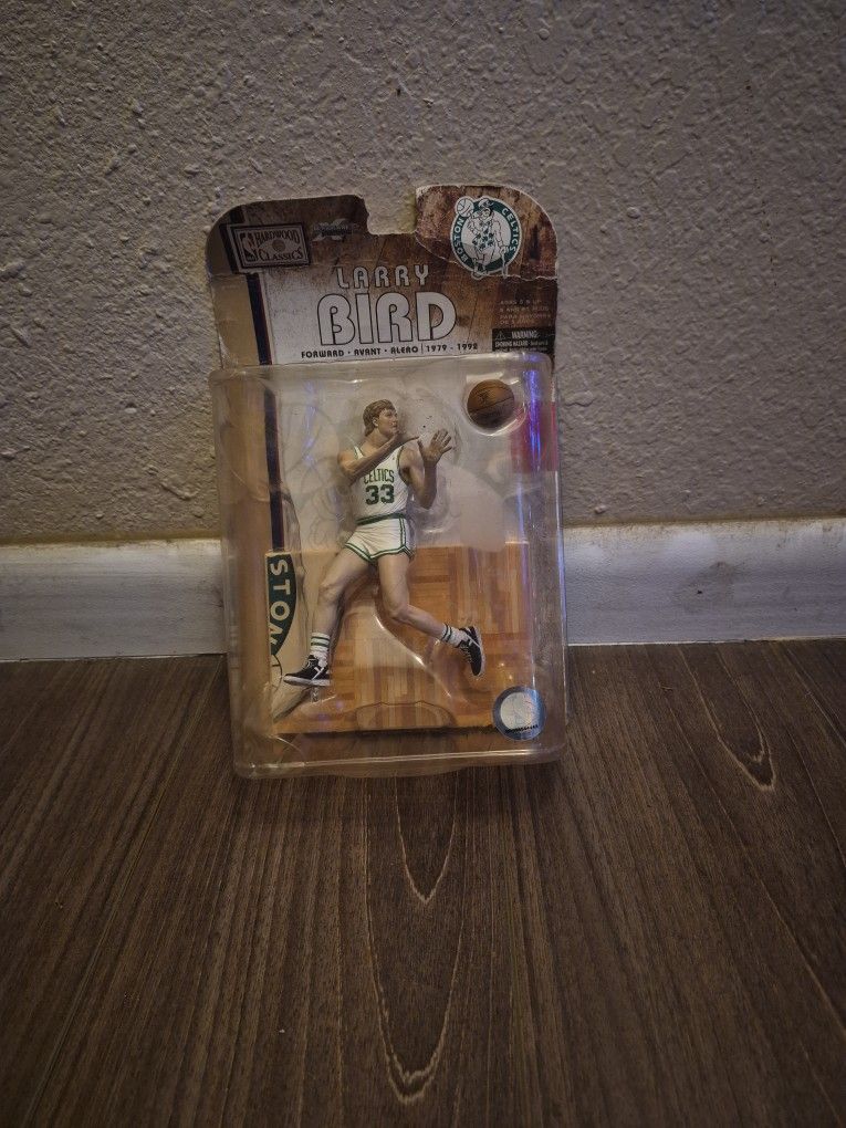 McFarlane Toys NBA Sports Picks Legends Series 1 Action Figure of Larry Bird in a Boston Celtics uniform