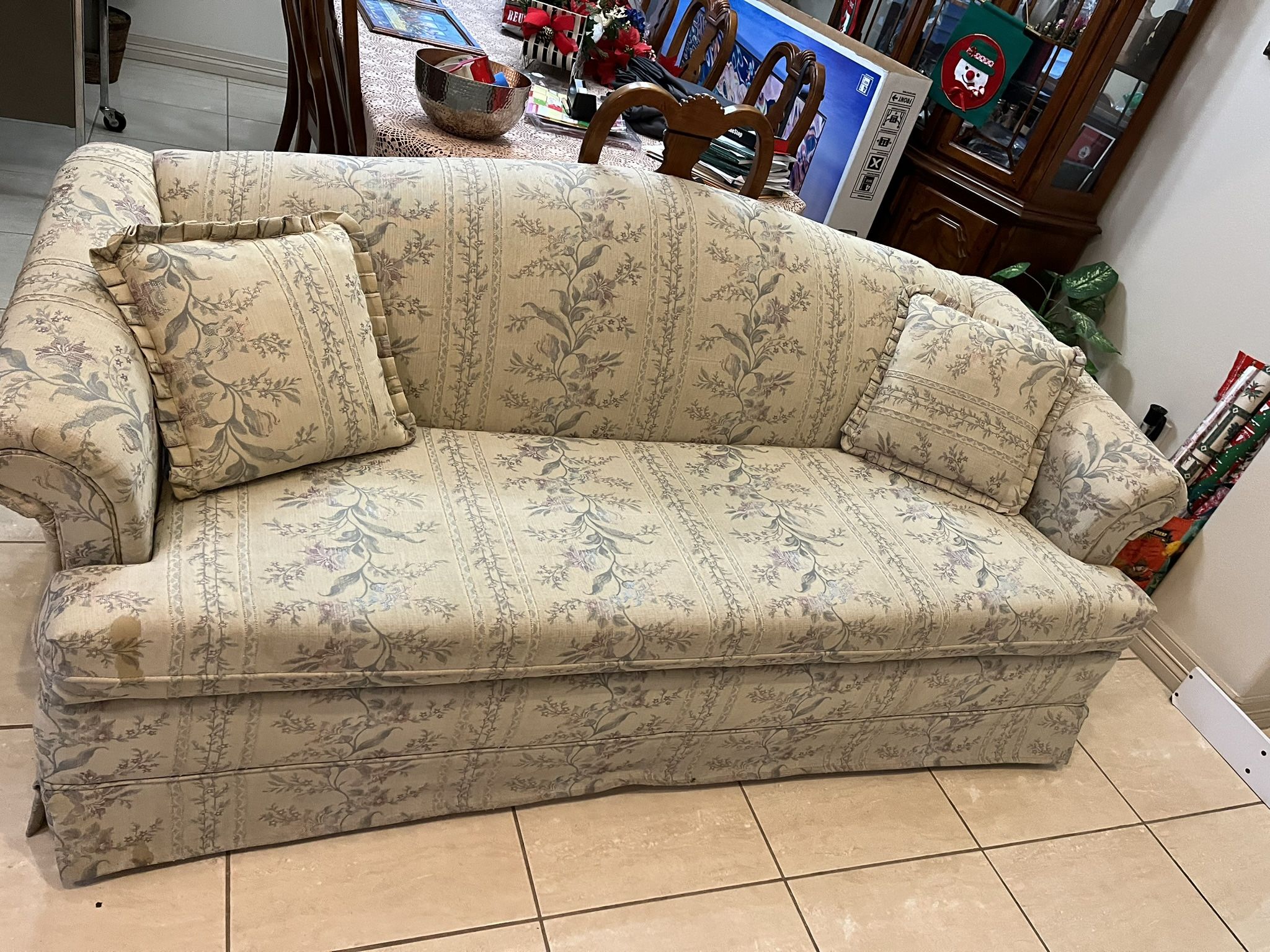 3 Pcs. Sofa, Loveseat And Chair