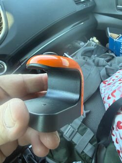 Sally Hansen Portable Mini Nail Dryer – Orange & Black – Compact Manicure Accessory