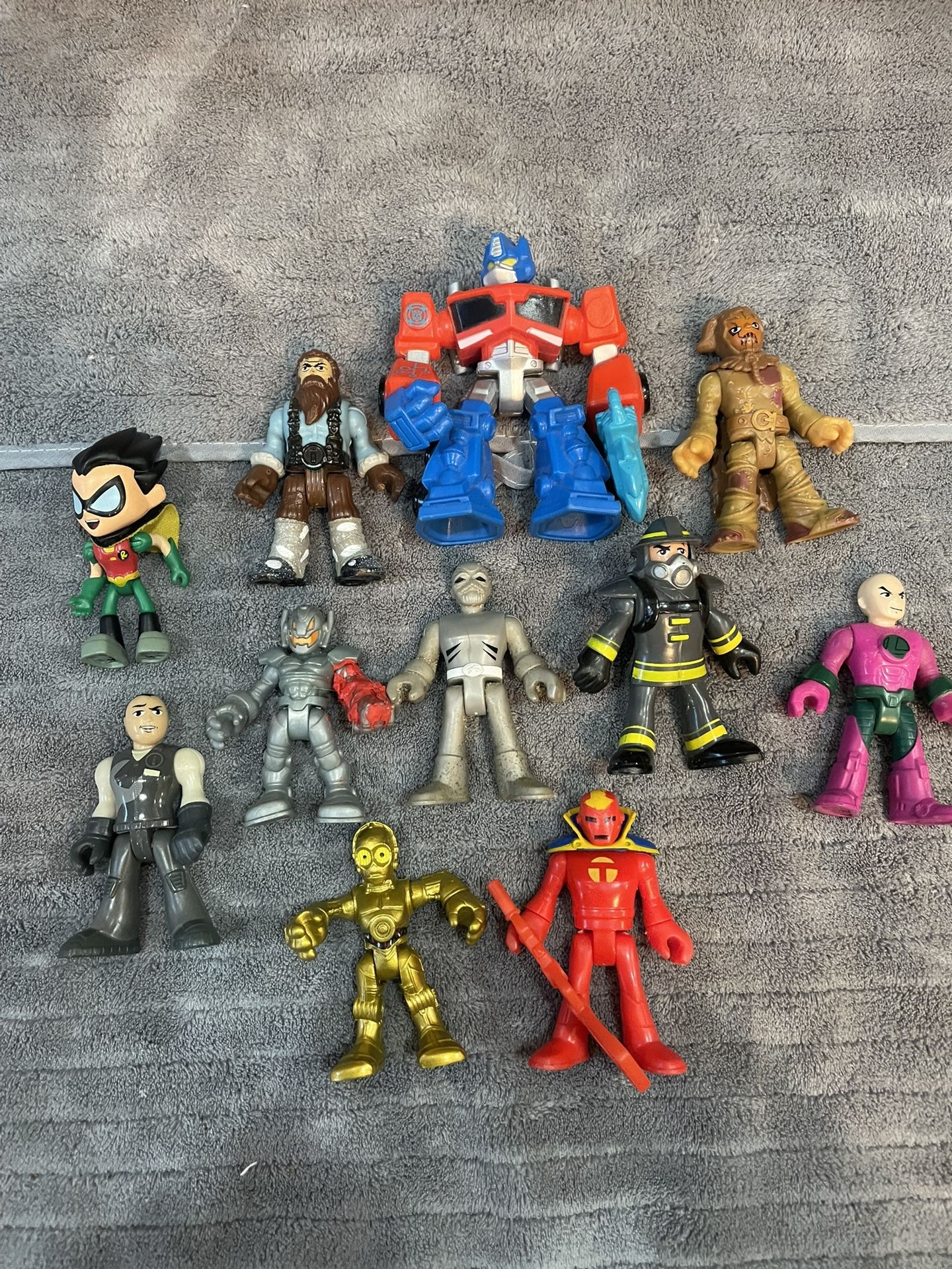 Imaginext Playskool Marvel DC Super Heroes Lot Action Figures + others