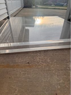 2 Plexiglass Bulletproof Glass 4x4ft.