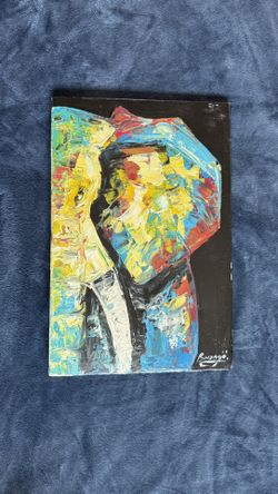 Hand Painted Elephant Canvas