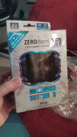 Zerotherm cpu cooler