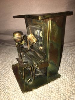 Vintage copper music box