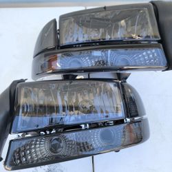 98-03 Dodge Durango 97-04 Dakota Headlights Luces Micas Calaveras Faros Faroles Focos Headlamps 